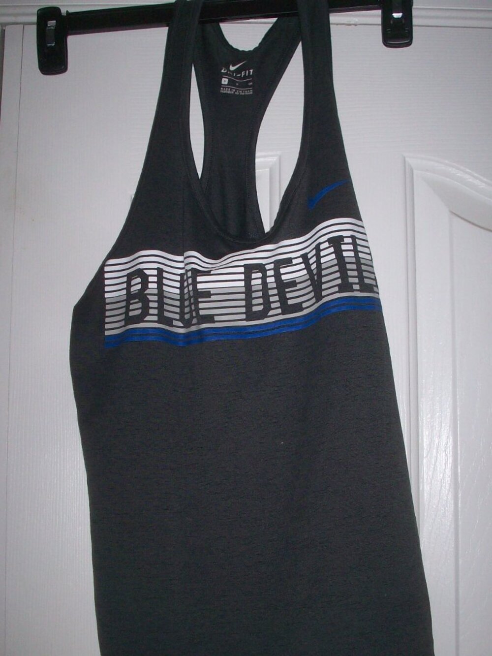 Duke Blue Devils Nike Dri Fit Womens Performance Touch Scoop Tank Top S  Macy's